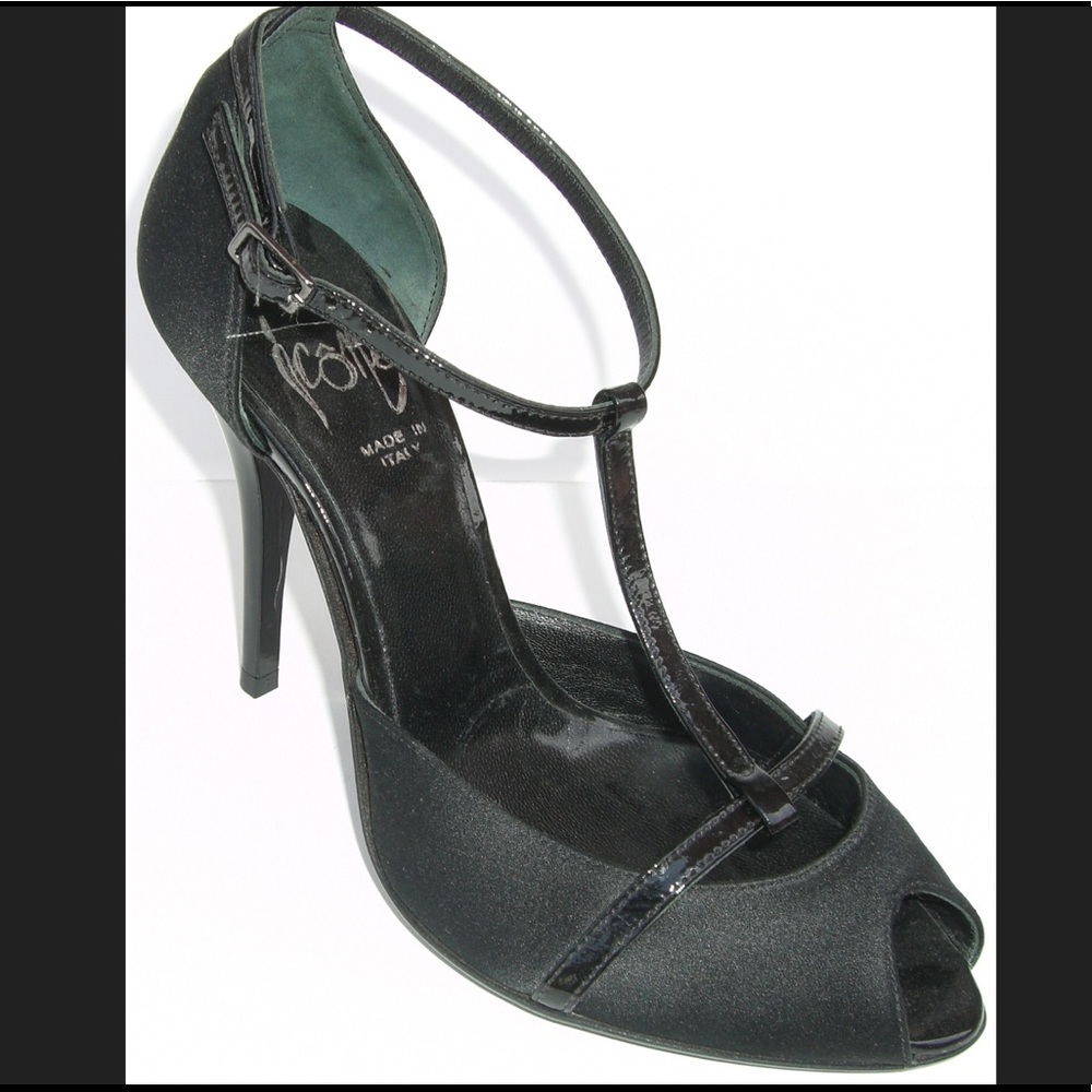 Ladies Evening satin heels